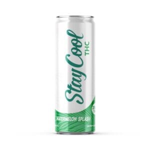 Stay Cool Watermelon Splash Delta 9 infused drink, 25mg, 12oz can