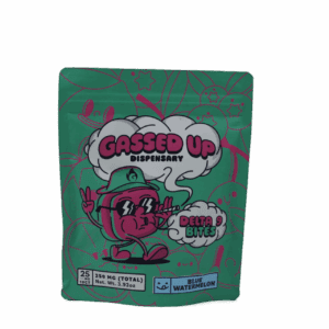 Gassed Up - Gummies - Blue Watermelon - D9 25mg - 10ct