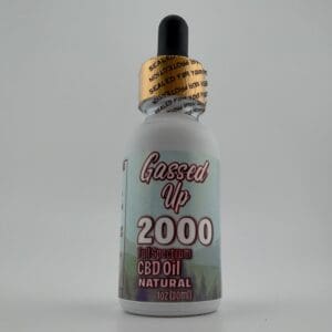 Gassed Up CBD Tincture, 2000mg