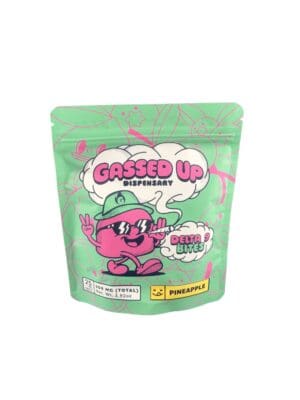 Gassed Up - Gummies - Pineapple - D9 25mg - 10ct