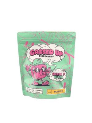 Gassed Up - Gummies - Mango - D9 25mg - 10ct