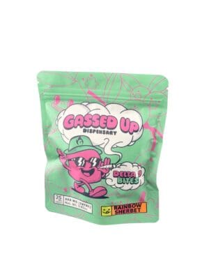 Gassed Up - Gummies - Rainbow Sherbert - D9 25mg - 10ct