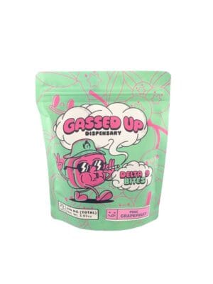 Gassed Up - Gummies - Pink Grapefruit - D9 25mg - 10ct