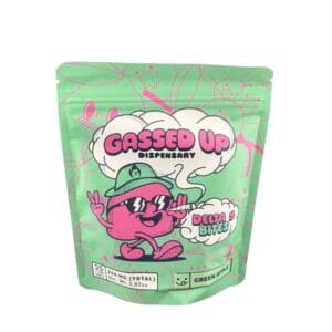 Gassed Up - Gummies - Green Apple - D9 25mg - 10ct