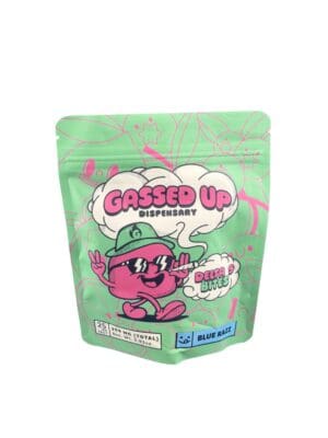 Gassed Up - Gummies - Blue Razz - D9 25mg - 10ct Gassed Up - Gummies - Blue Razz - D9 25mg - 10ct
