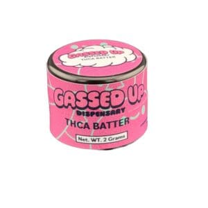 Gassed Up Lime Sherbert Batter, 2g cannabis concentrate