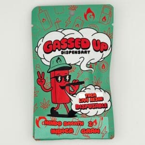 Gassed Up - Live Resin Disposable - Mendo Breath - 2g