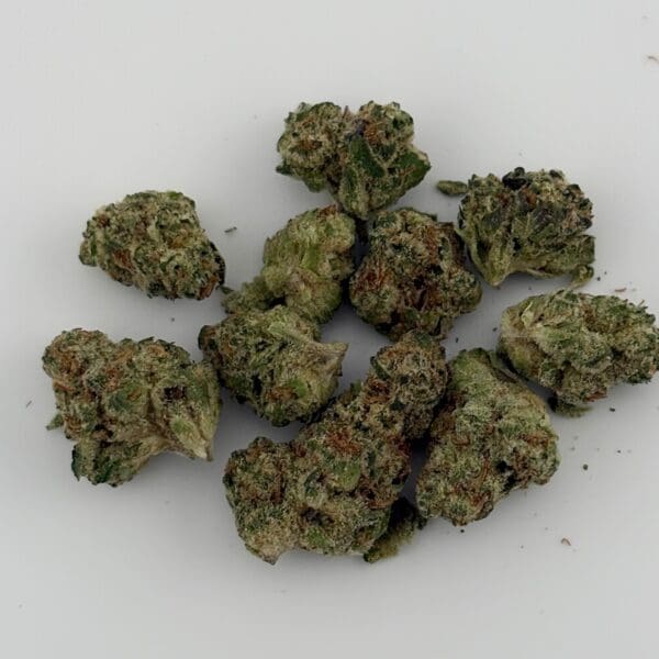 Gassed Up Exotic Smalls Scotch and Soda sativa THCA flower, sold by the gram
