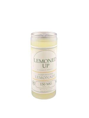 Lemoned up Lemonade 12oz Delta 9 infused drink, 150mg D9 THC, made in-house by Gassed Up