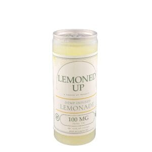 Lemoned up Lemonade 12oz Delta 9 infused drink, 100mg, made in-house by Gassed Up