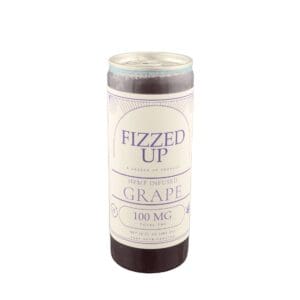 Fizzed Up Grape infused drink, 12oz, Delta 9 100mg, made in-house by Gassed Up