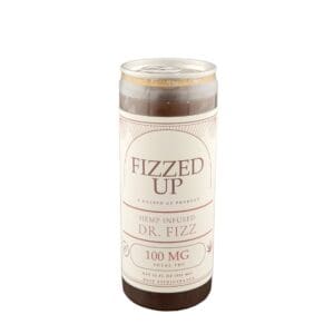 Fizzed Up Dr.Fizz Delta 9 infused drink, 100mg, 12oz, made by Gassed Up